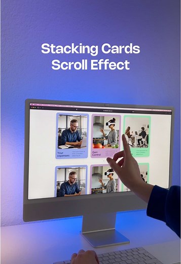 Master Stacking Card Scroll Effect in Elementor