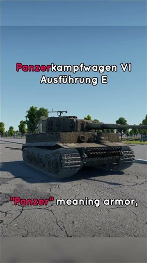 Why do German tanks have such long names?