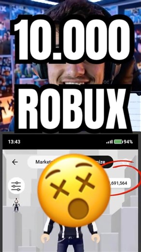 Getting FREE ROBUX with this method REALLY WORKS! #robloxshorts #robloxfrance