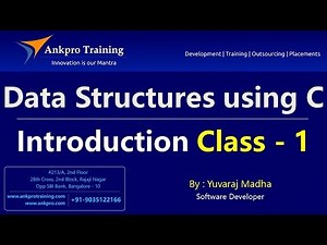 Data Structures using C Part 1 - Introduction - What is Data? What is Data structure?