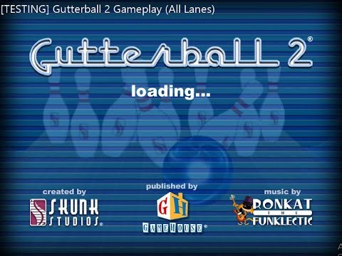 [TESTING] Gutterball 2 Gameplay (All Lanes)