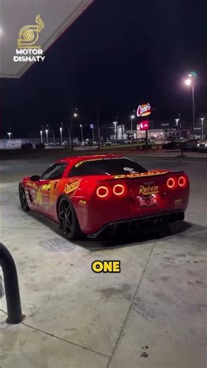 What car is Lightning McQueen IRL? #usa