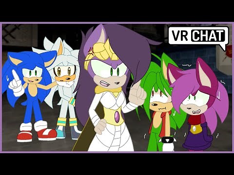 Silver Meets Sonic's Mother! (VR Chat)