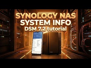 How to Check System Info on Synology NAS | DSM 7.2 Full Guide - Synology NAS Info center