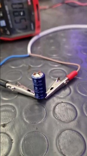 Electrolytic Capacitor Explosion