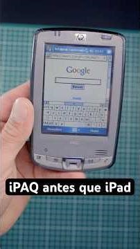 iPaq la pc Windows de bolsillo. #tech #retrotech #nostalgia #mrmxtech