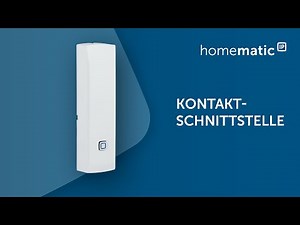 Homematic IP | Kontakt-Schnittstelle