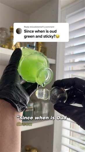Since When Is Oud Green & Sticky?😡 #perfume