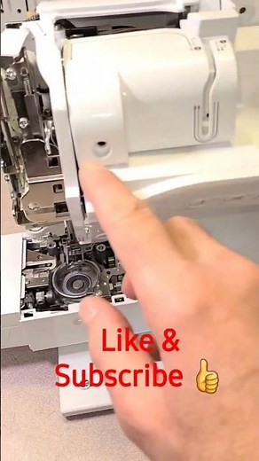 How to remove covers Babylock Soprano BLSP#shor#shorts#sewingmachine#sewingmachine #babylocksewing