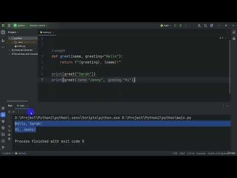 16 Function arguments and return values