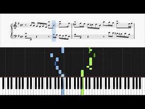 Bach - Invention No. 7, BWV 778 (Piano Tutorial)