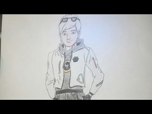 Como dibujar a maxim de free fire