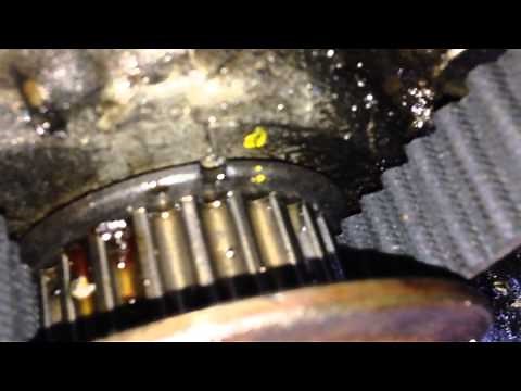 Timing marks '96 Mazda protégé DX 1.5 L