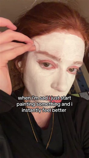 mad hatter makeup look coming #foryou #painting #sad #fypシ゚viral #art | Painting