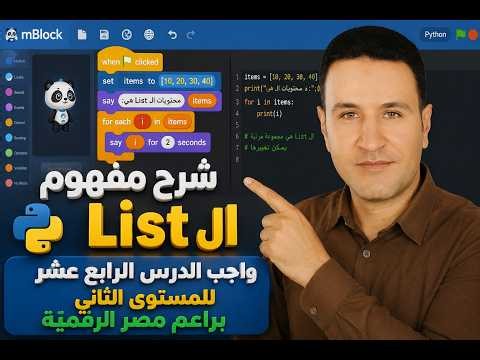Lesson 14 Homework for Level 2 Digital Egypt Sprouts: Lists in Python
