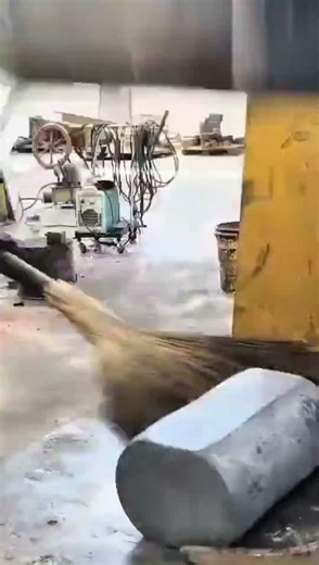 Shaping thick rubber using heavy industrial ground nails to create firm, durable molded forms today