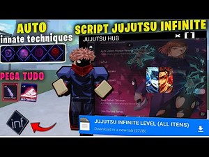 Jujutsu Infinite SCRIPT NO KEY: AUTO KILL ALL, AUTO QUEST, AUTO SPIN, INF LEVEL (Mobile e Pc) 2025