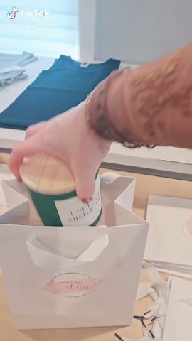 Christmas Candle Packing Orders on a Monday