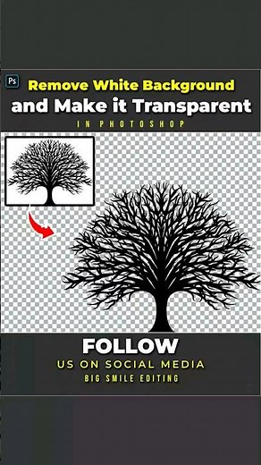 The Easiest Way To Remove White Background - Photoshop Tutorial