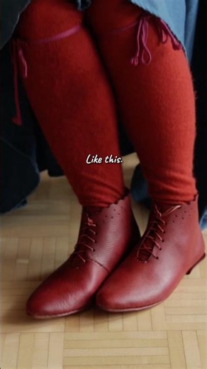 DIY Medieval shoes on a budget #history #medievalhistory #vintagefashion