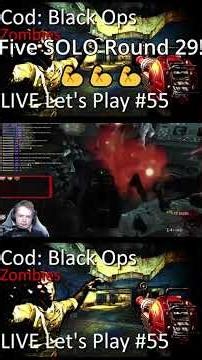 Cod Bo1 Round 29 FIVE Solo! 💪 #mrspookydemon #gaming #highrounds #callofdutyzombies #callofduty