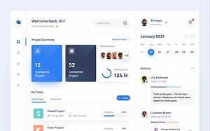 【Panuon.WPF.UI 案例】【直播录播】第四篇 还原ProjectManagement设计（来自dribbble）