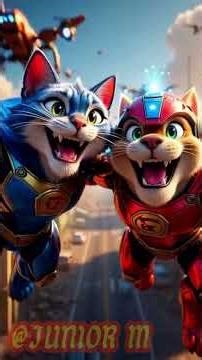 Gatolino ⚡ vs TurboDog 🔥 in Robot City 🤖 (This Competition Got Out of Control 😹)