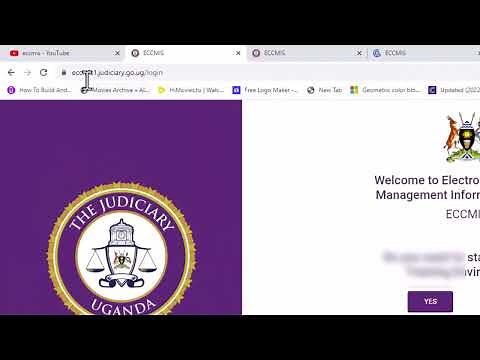Electronic Court Case Management Information System - ECCMIS PART 1 | ECCMIS Interface.