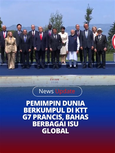 KTT G7 2024 di Evian: Pemimpin Dunia Bahas Isu Global