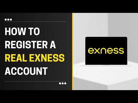 How to Register a Real Exness Account on Computer - A to Z Guide [0056MT]