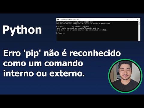 Error 'pip' is not recognized as an internal or external command.