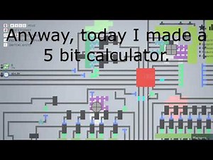 5 Bit Calculator | Shapez.io Computer Ep. 1