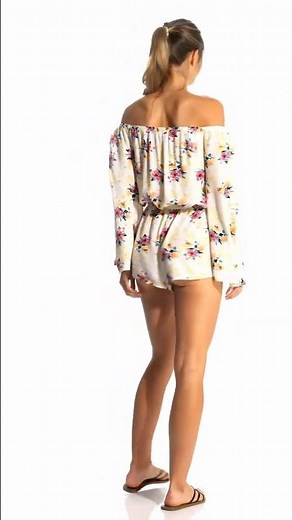 i114 • Slow-Mo • 4K Claire Gerhardstein looking beautiful wearing a Rip Curl Romper