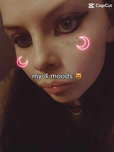 My 4 moods per day#CapCut #feelingpretty #healingjourney #moodswings