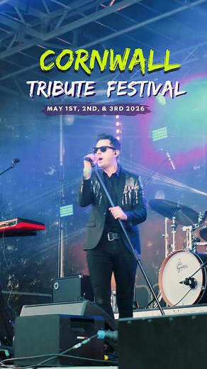 Cornwall, are you READY? 🎤🔥 One of Cornwall’s biggest tribute festivals is coming — and tickets start from just **£8**! 🤯 Three days of iconic hits, unbeatable festival vibes, and the UK’s top tribute acts lighting up the stage. 🎶✨ 📍 Cornwall 📅 May 1st, 2nd & 3rd 2026 Grab your tickets now before they’re gone! 🎟👇 #CornwallFestival #TributeFestival #LiveMusic #FestivalVibes #CornwallEvents | Cornwall Tribute Festival