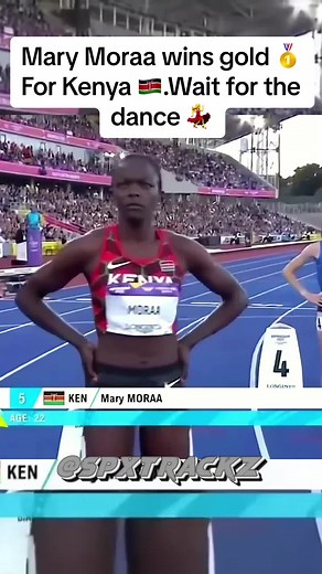 Mary Moraa Wins Gold in Olympics 2024 - Dance Performance
