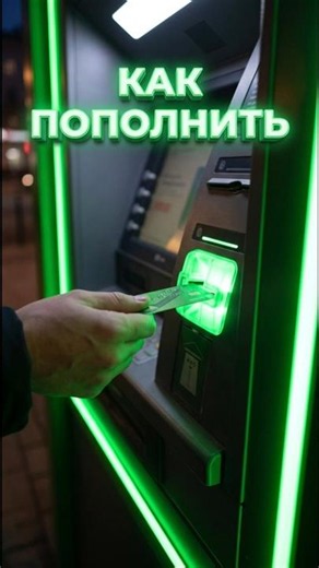 How to top up a Sberbank card WITHOUT NFC in 30 seconds 💳 #atm #lifehack