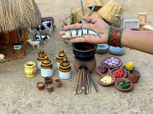 373K views · 8.2K reactions | Miniature Village Fish Curry | The Tiny Foods | Facebook