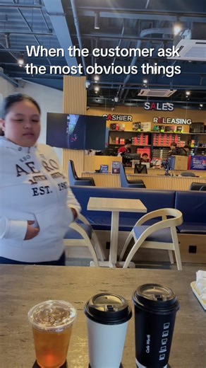 When the common-sense doesn't sensoring the sense Yaws! #coffeetiktok #barista #funny #coffeeshop #fyp