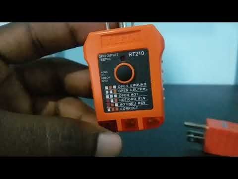 Klein Tools RT105 and RT210 GFCI Outlet Tester in Action (review) | Benefits of a GFCI Outlet Tester