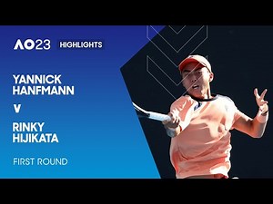 Yannick Hanfmann v Rinky Hijikata Highlights | Australian Open 2023 First Round