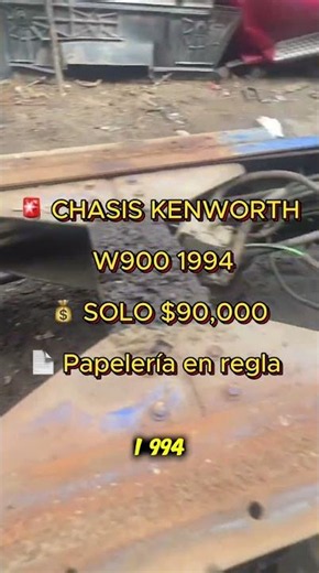 🚛 1994 KENWORTH KW CHASSIS FOR SALE IN GUADALAJARA | WE SHIP THROUGHOUT MEXICO