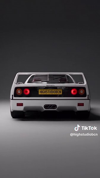 Ferrari F40 🤍 The last car Enzo Ferrari personally signed off. Wait until the end 🔥 Want your car filmed like this? Link in bio. #ferrari #f40 #4k #cars #edit