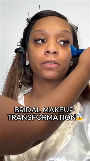 STUNNING BRIDAL MAKEUP TRANSFORMATION #shorts #bridalmakeup #makeup #makeuptutorial #trending