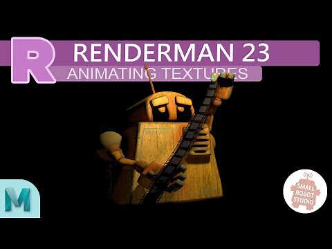 Renderman 23 Animating Textures Tutorial