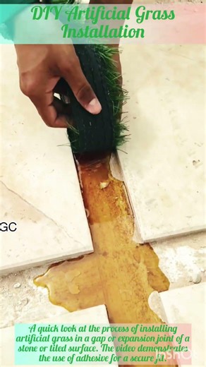 DIY Artificial Grass Installation
