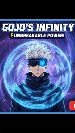 Why Gojo Can’t Be Touched? Infinity Explained! #2026