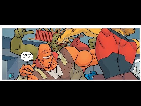 Invincible #128 | Allen The Alien vs Elia and Bodyguards