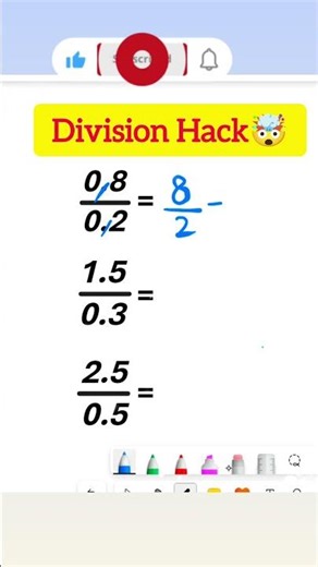 Best Divide Division Trick ever🧠|#mathshorts #divisiontricks #viral