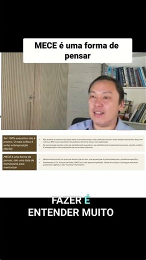 MECE: Pense Assim, Não Decore Frameworks! #shorts
